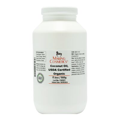 Coconut Oil, USDA Certified Organic