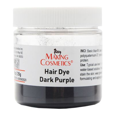 Hair Dye Dark Purple