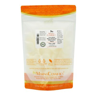 Cocoa Butter Wafers Deodorized, USDA Certified Organic