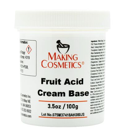 Fruit Acid Cream Base