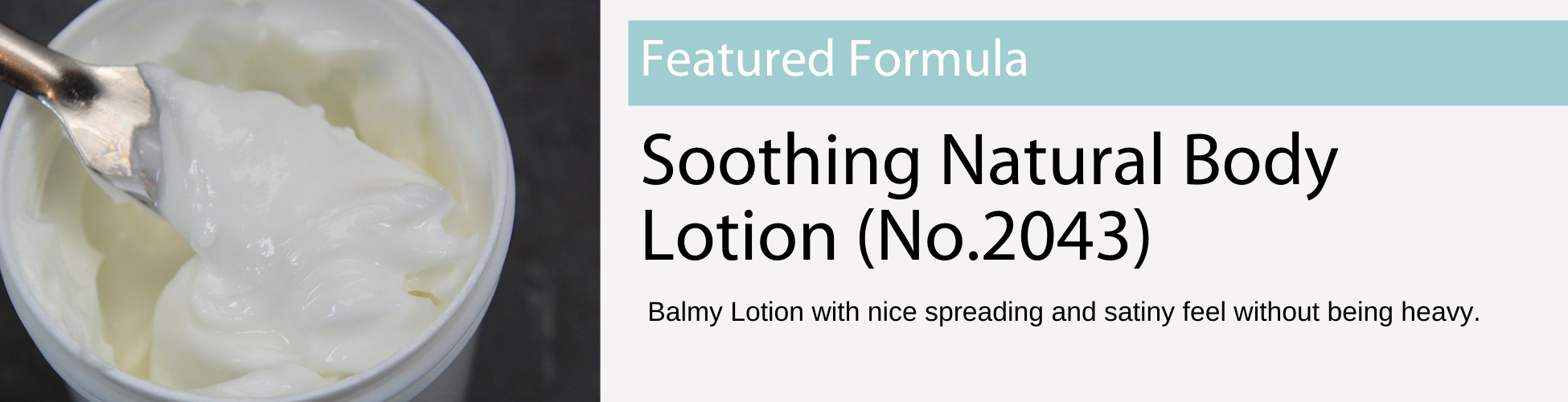 Formula for Body Lotion