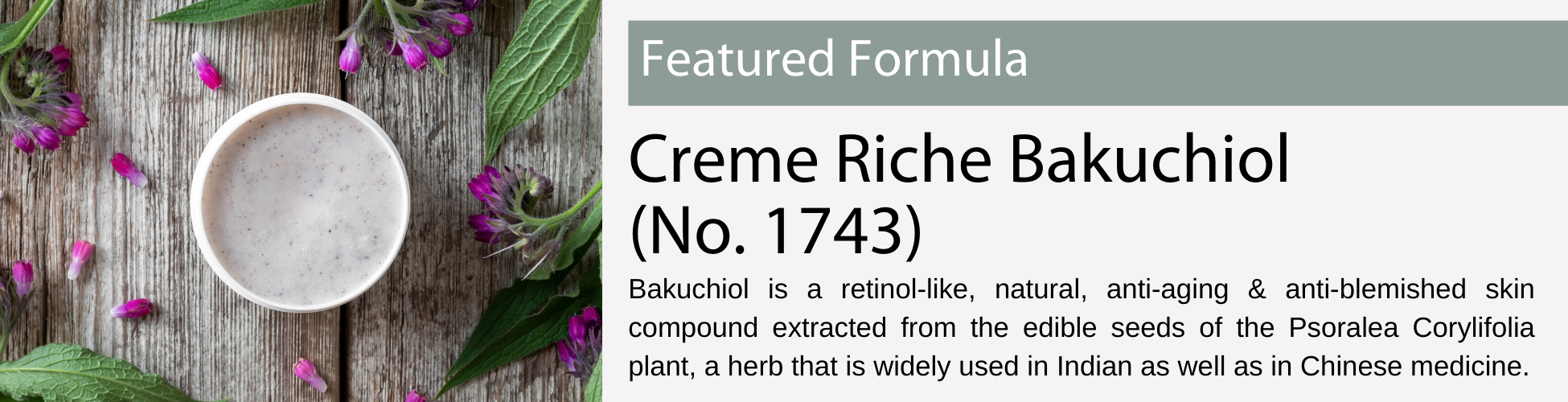 Formula Creme Riche Bakuchiol