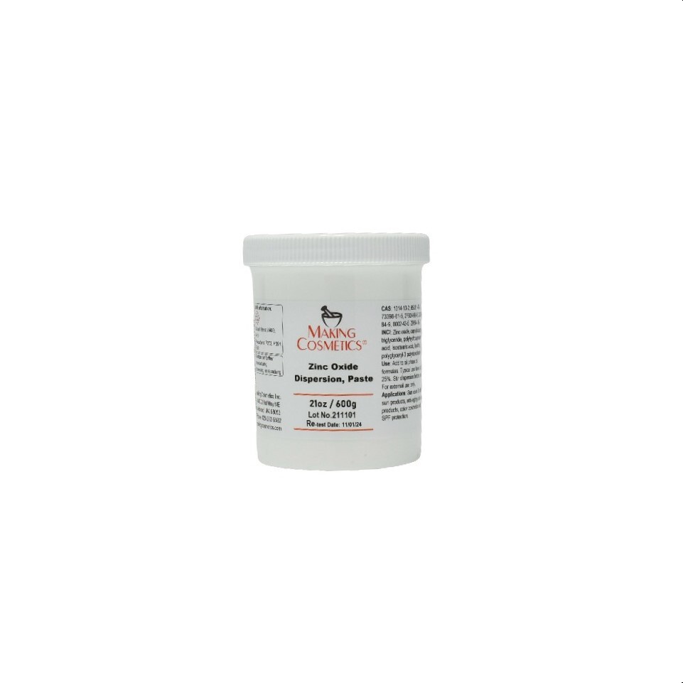 Zinc Oxide Dispersion, Paste | MakingCosmetics