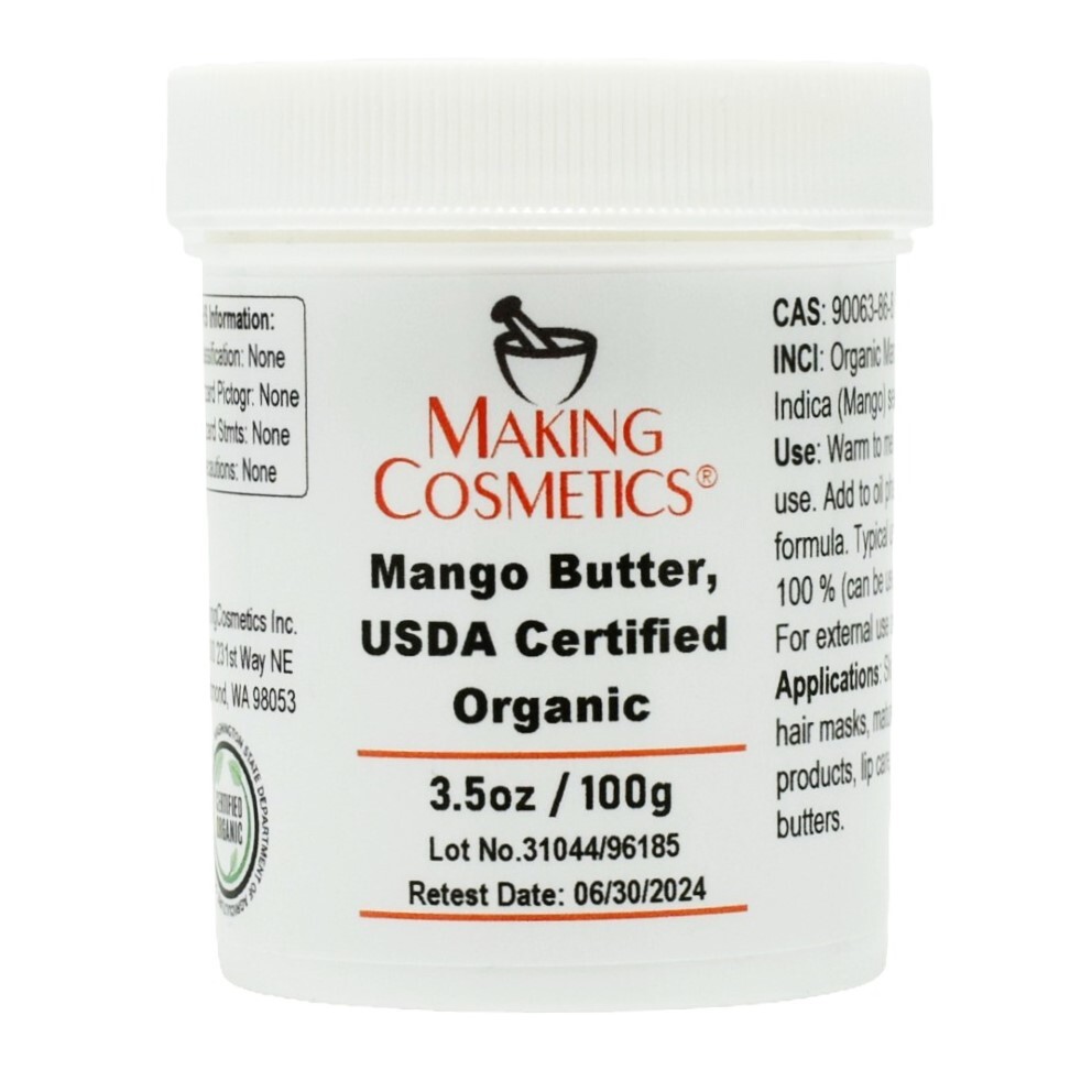 Mango Butter, USDA Certified Organic image number 0