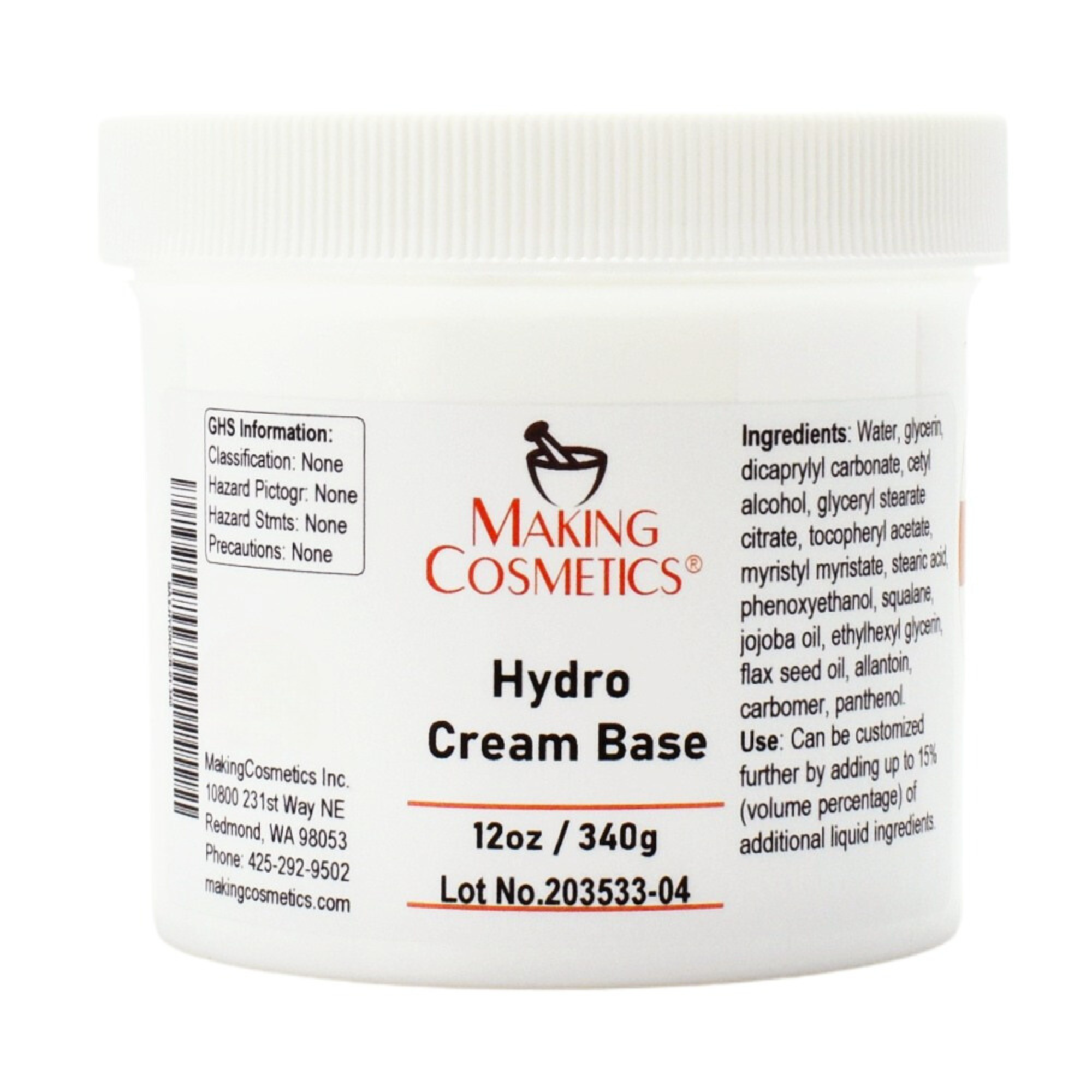 Hydro Cream Base image number 0