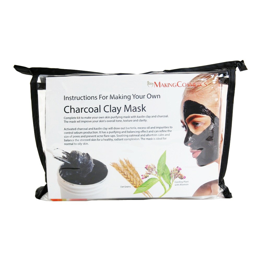 Charcoal Clay Mask Kit image number 0