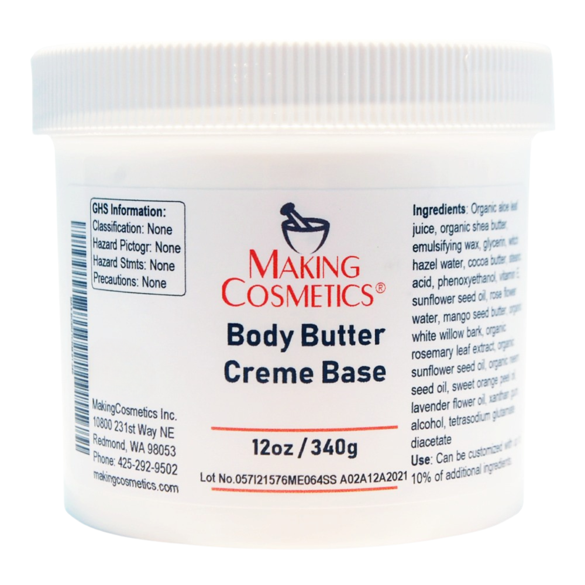 Body Butter Creme Base image number 0